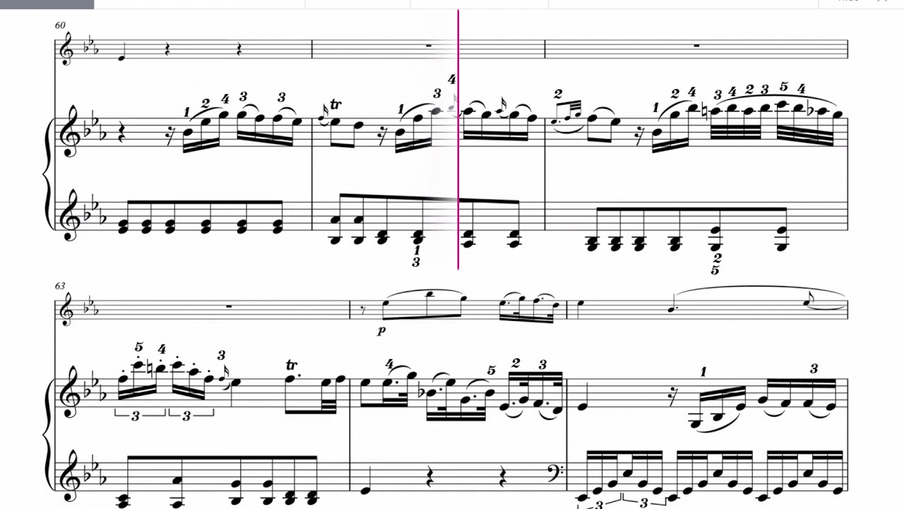 ピアノ協奏曲第9番 変ホ長調 K.271「ジュノム」〜第2楽章：アンダンテ