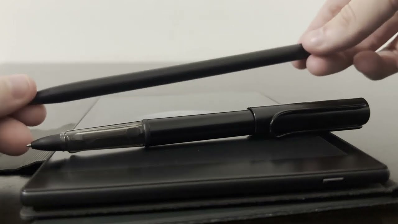 Boox Tab Mini C Stylus Comparison: Boox Magnetic Pen2 Pro vs. Lamy