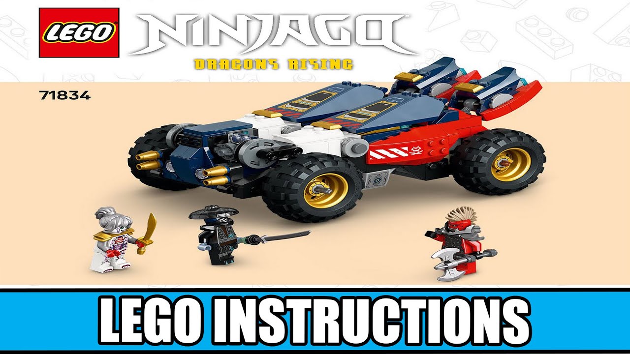 LEGO Instructions - Ninjago - 71834 - Zane's Ultra Combiner Mech