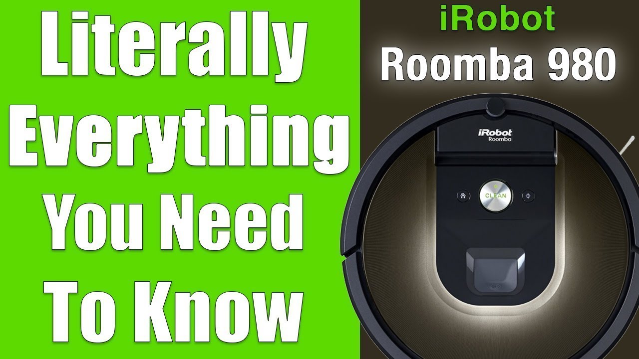 iRobot Roomba 980 Review 2018 - Specs / Features Explained - YouTube