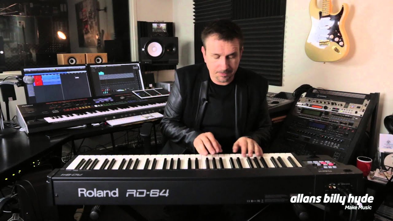 Roland RD-64 64-Key Digital Stage Piano & MIDI Keyboard - YouTube