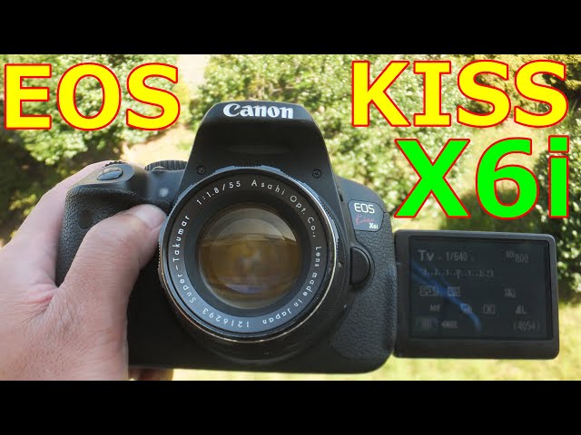 Kitamura Used] 17,800 yen CANON EOS KISS X6i Operation Test and
