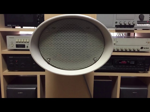 Panasonic wt-7006 クリアホーンスピーカー 音質テスト - YouTube