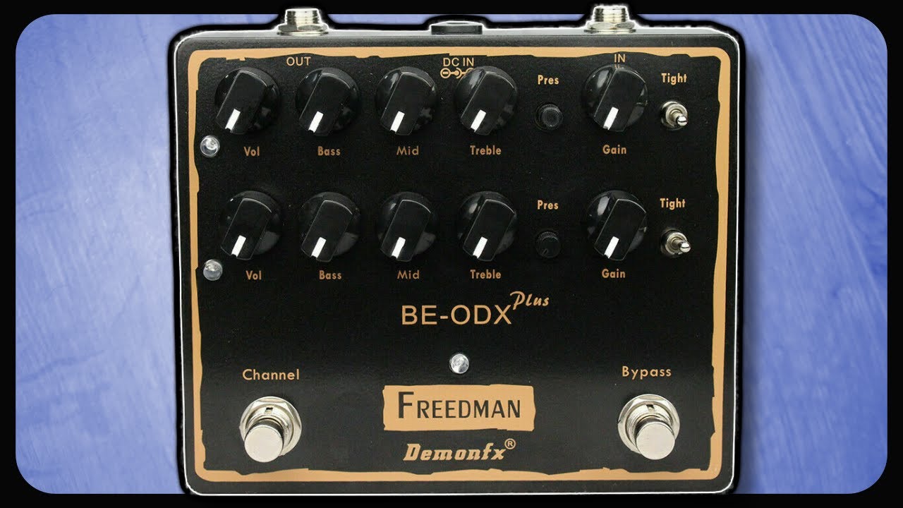 Boutique amp tones for £60?! Demon FX BE-ODX Plus - YouTube