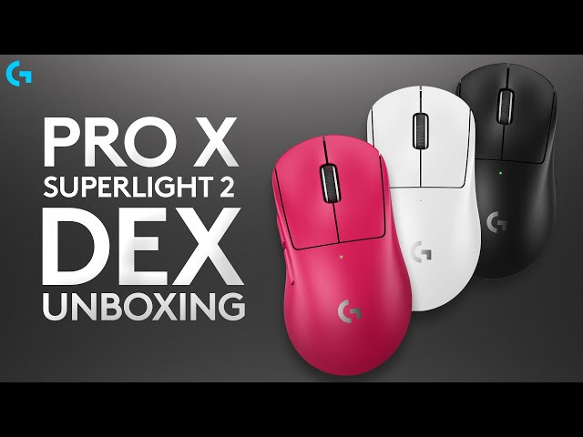 Logitech PRO X SUPERLIGHT 2 DEX Unboxing - YouTube