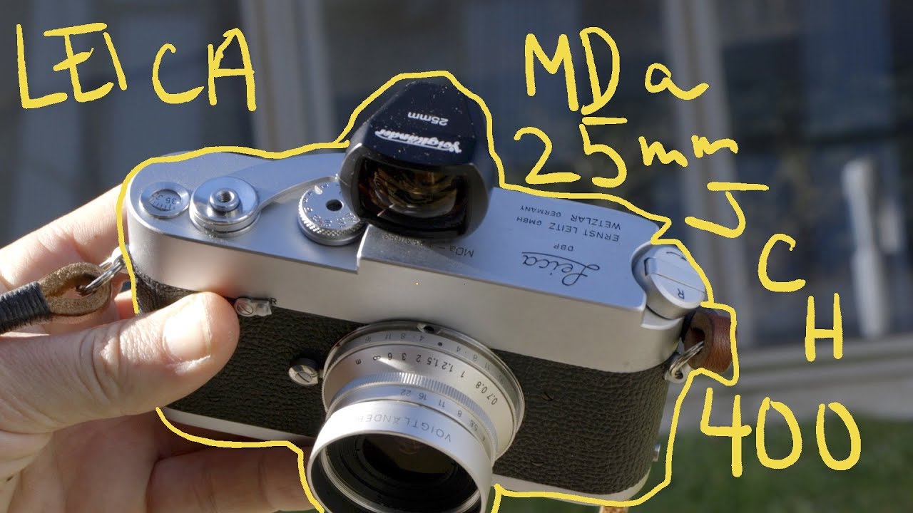 Leica MDa Voigtlander 25mm Skopar and JCH StreetPan 400