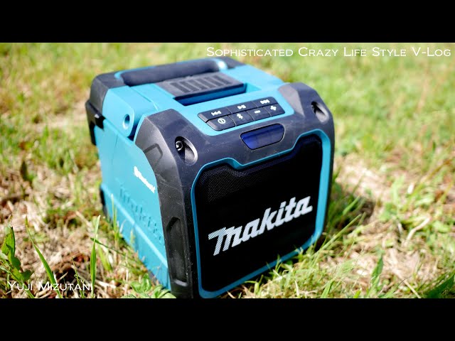 オーディオ】 Makita MR200 マキタのアウトドアに便利なbluetooth