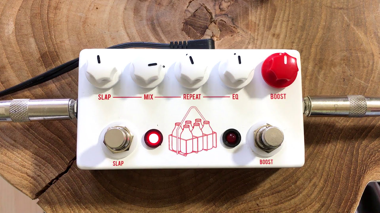 JHS Pedals Milkman | boost and slapback echo - YouTube