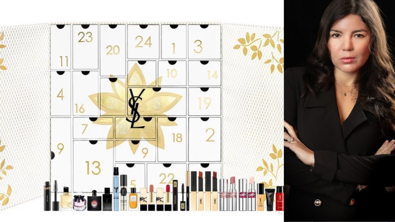 YSL BEAUTY ADVENT Calendar 2024! I will show every item!! - YouTube