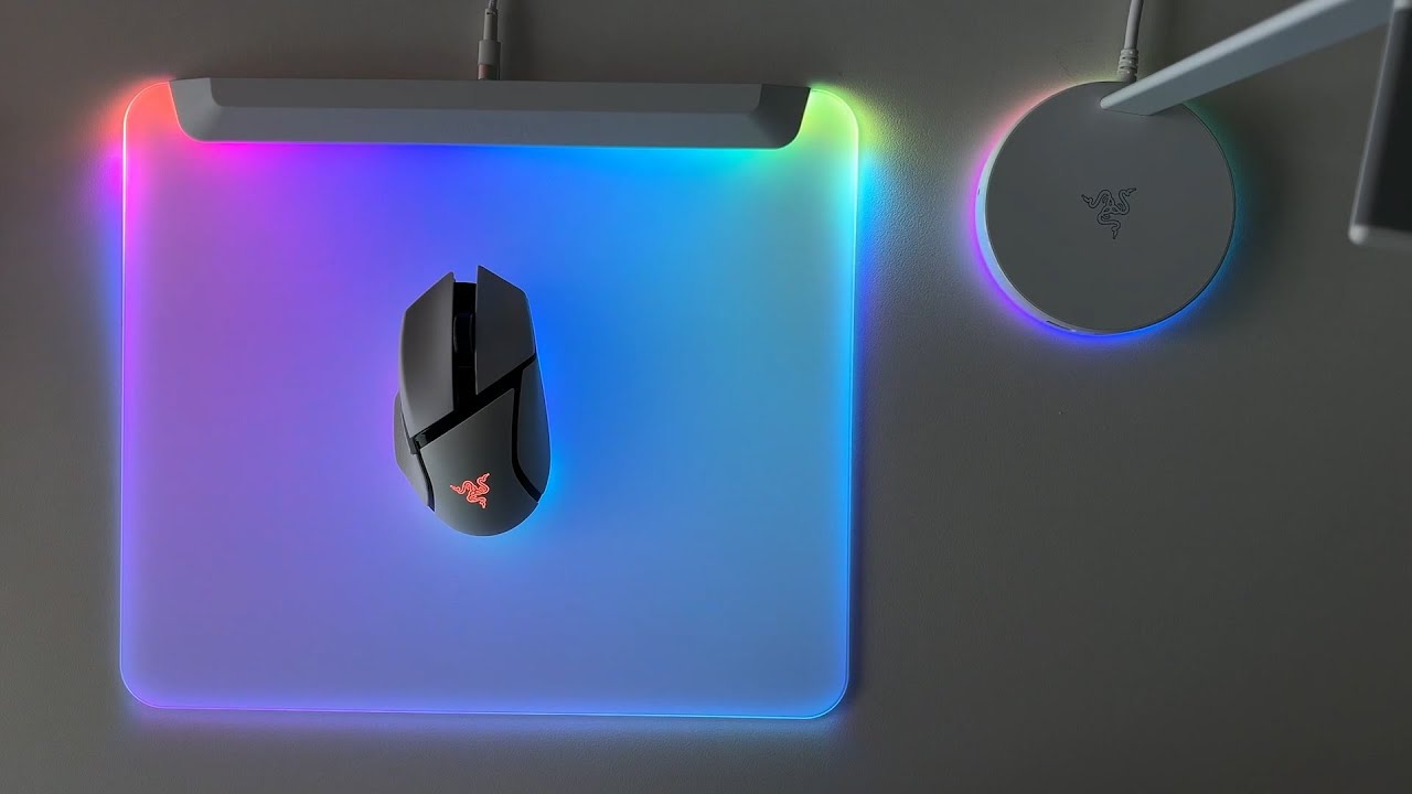 Razer Firefly V2 Pro White - LED Backlit Effect - YouTube