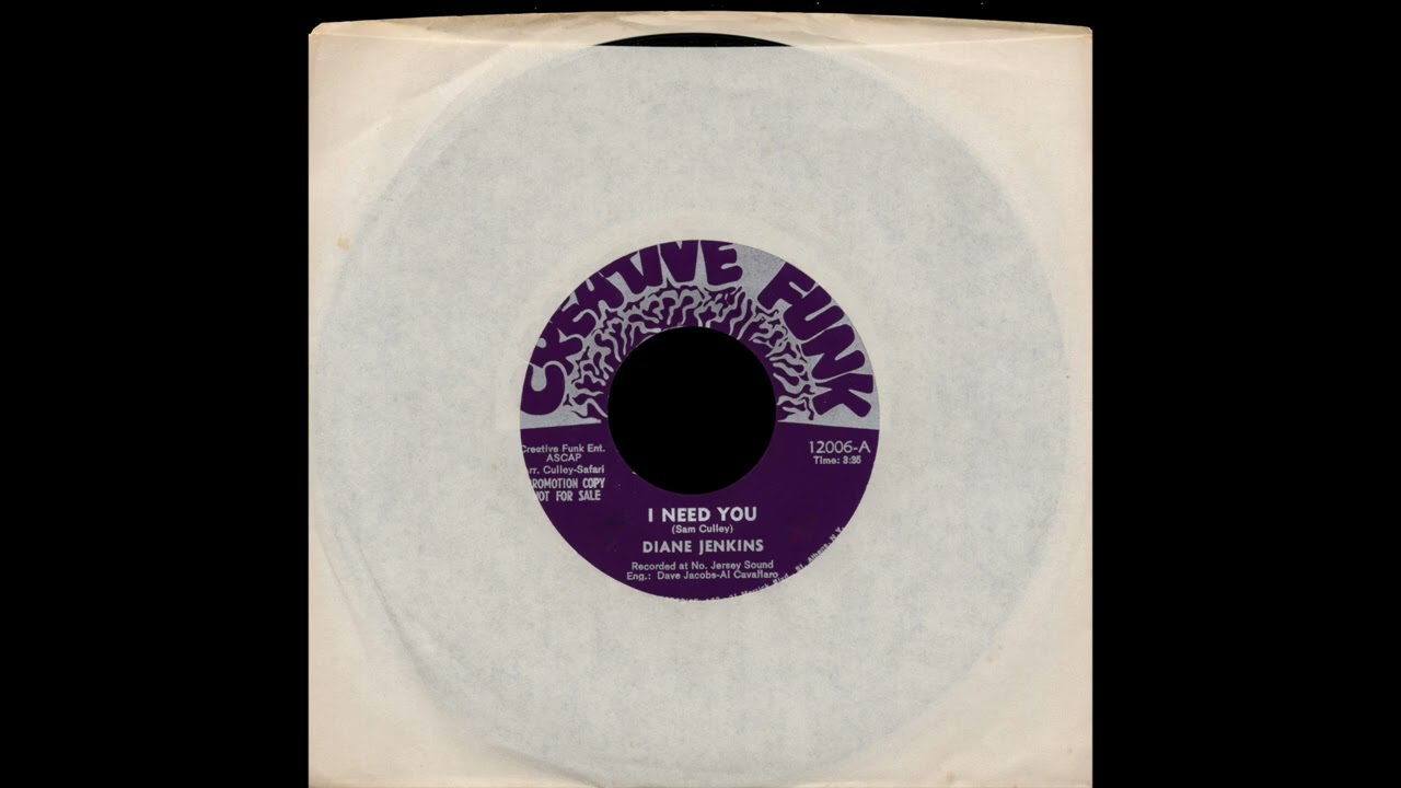 Diane Jenkins - I Need You - YouTube