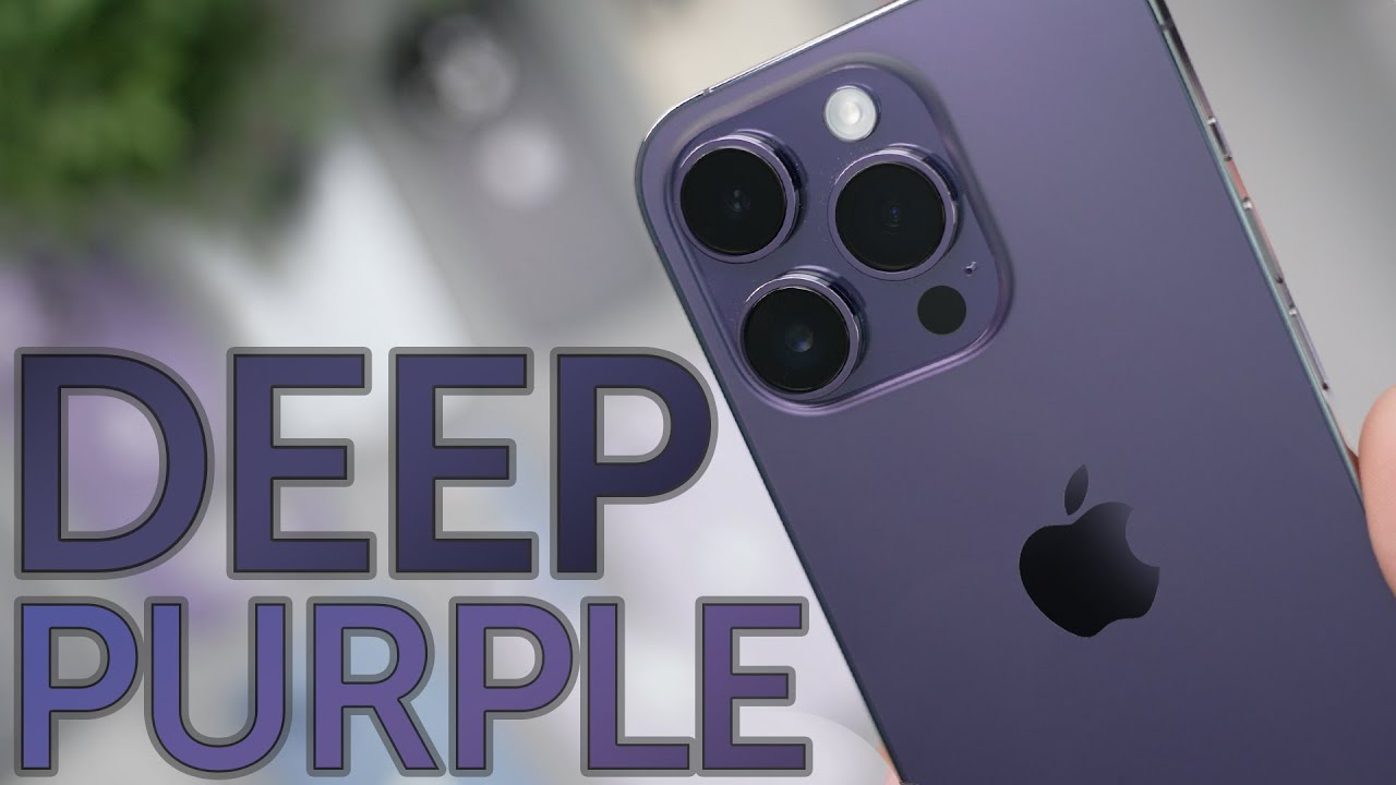 Deep Purple iPhone 14 Pro Unboxing & First Impressions! - YouTube