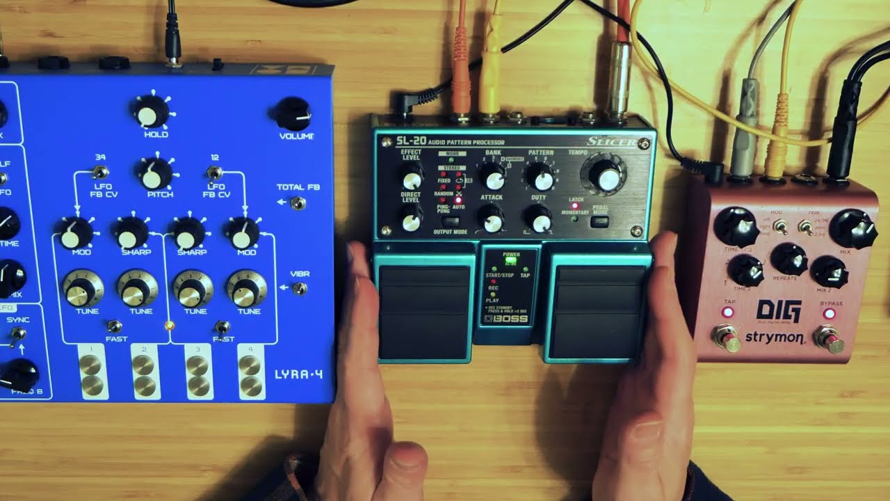 BOSS Slicer SL-20 vs SL-2 with synths / Why I chose the OLDER