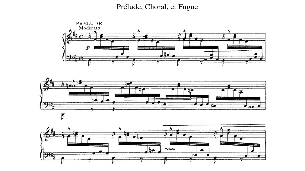 Franck: Prelude Chorale and Fugue FWV 21 - Grant Johannesen, 1976