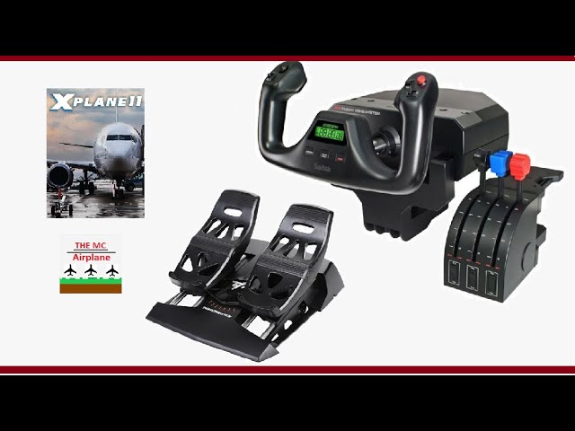 How to set up your yoke and rudder on X Plane 11 - YouTube