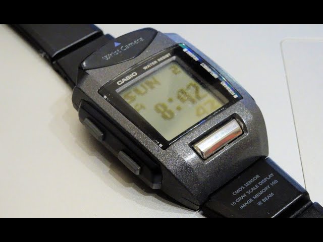 HPW 3: Casio WQV-1 Wrist Camera Watch (2000) - YouTube