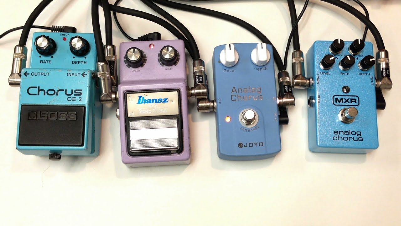 MXR Analog Chorus レビュー！今最も使いやすいコーラスかも！？