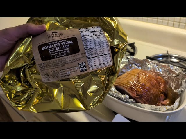 How to Cook the Aldi Boneless Spiral Ham - YouTube