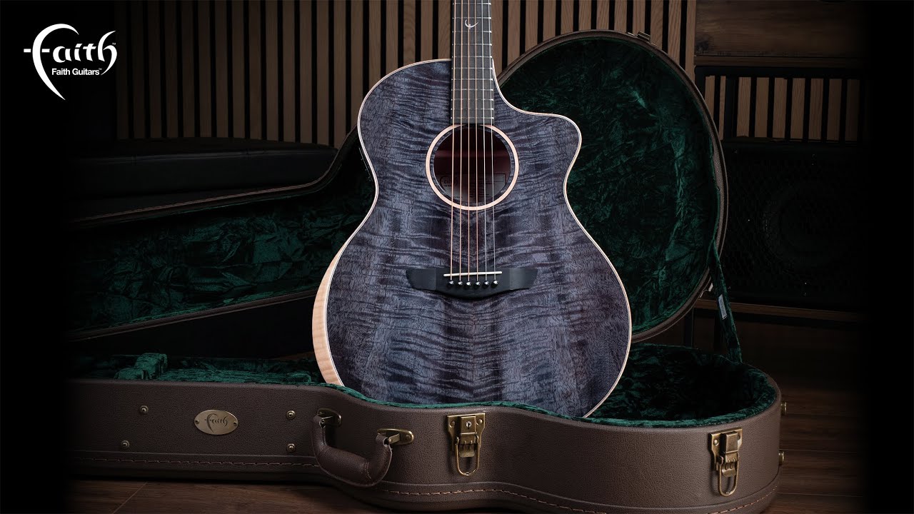 Faith FX Neptune Cutaway Electro Moondust Grey FNCEMD | Handmade