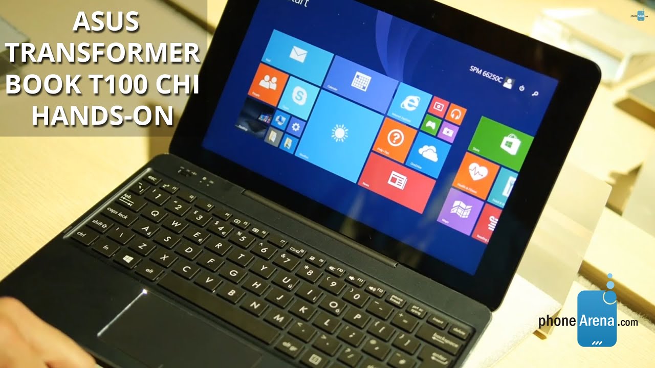 Asus Transformer Book T100 Chi hands-on - YouTube