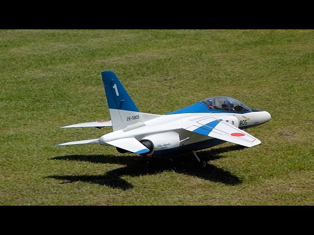 T4 ブルーインパルス No.1(Katagishi) First Flight ラジコン EDF