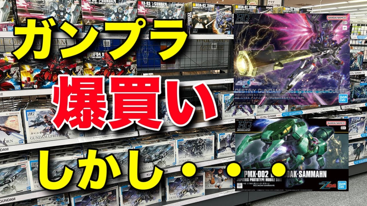 Gunpla] I was able to buy it, including the resale, but there are