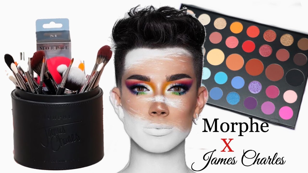 Morphe x James Charles 34 Piece Brush Set - YouTube