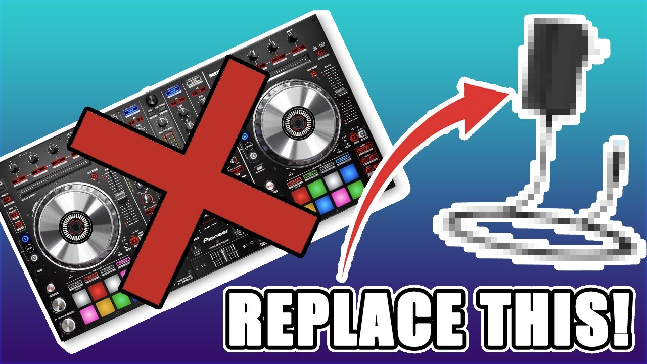 Pioneer DDJ-SX2 won't start? Try replacing this! - YouTube