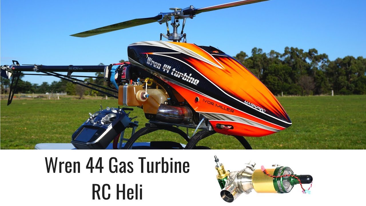Turbine RC Helicopter - Align T-Rex 700 - YouTube
