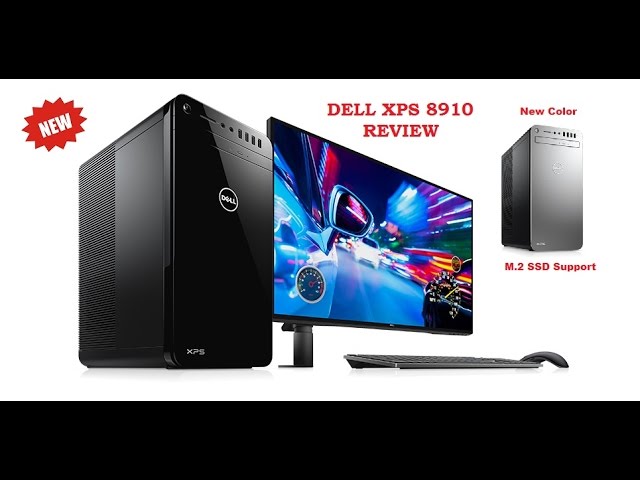 Dell XPS 8910 Review - VR Gaming Ready PC - YouTube