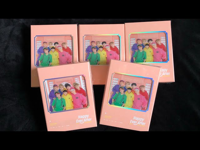 UNBOXING] BTS 4TH MUSTER DVDS 