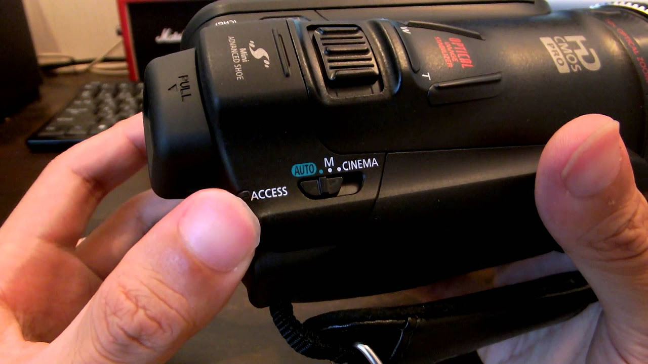 Canon IVIS HF G10 外観レビュー編 - YouTube