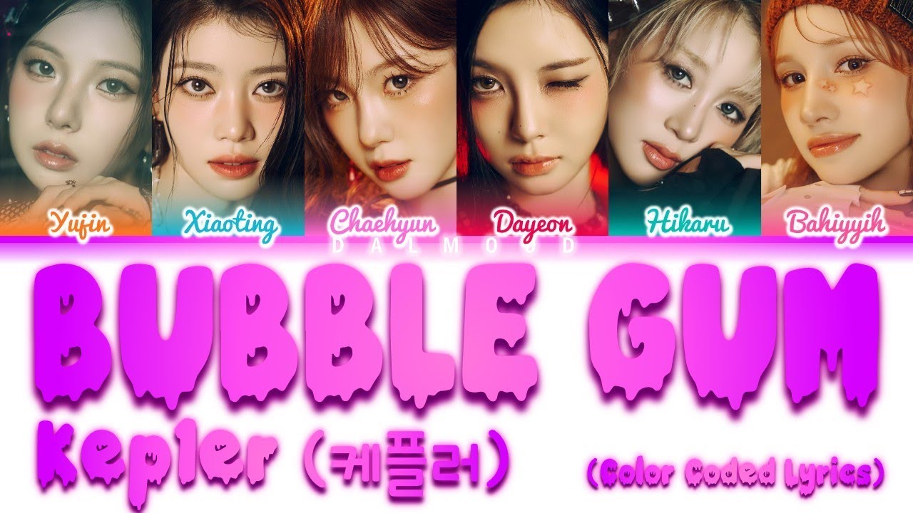 Kep1er BUBBLE GUM musicplant ラキドロ チェヒョン Kep1er - BUBBLE