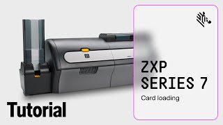 Zebra ZXP Series 7 How-To: Load Cards - YouTube