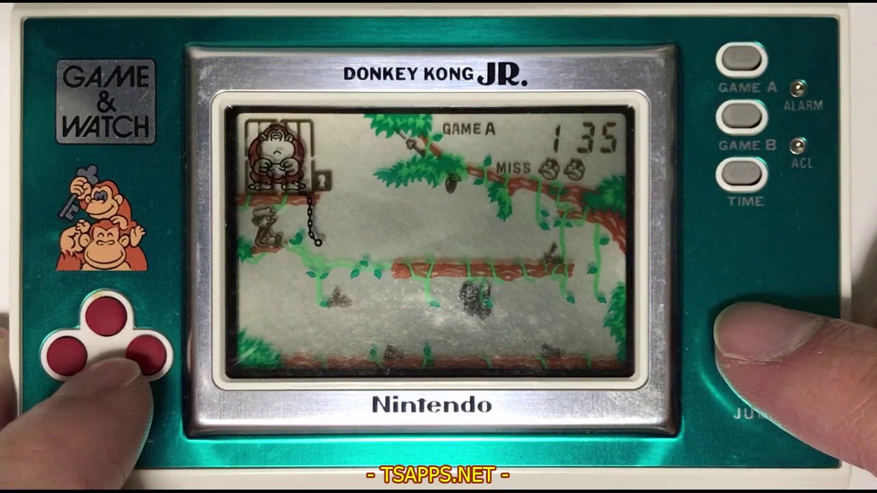 ゲーム＆ウオッチ・ドンキーコングJr.☆電子ゲームを遊んでみた(04