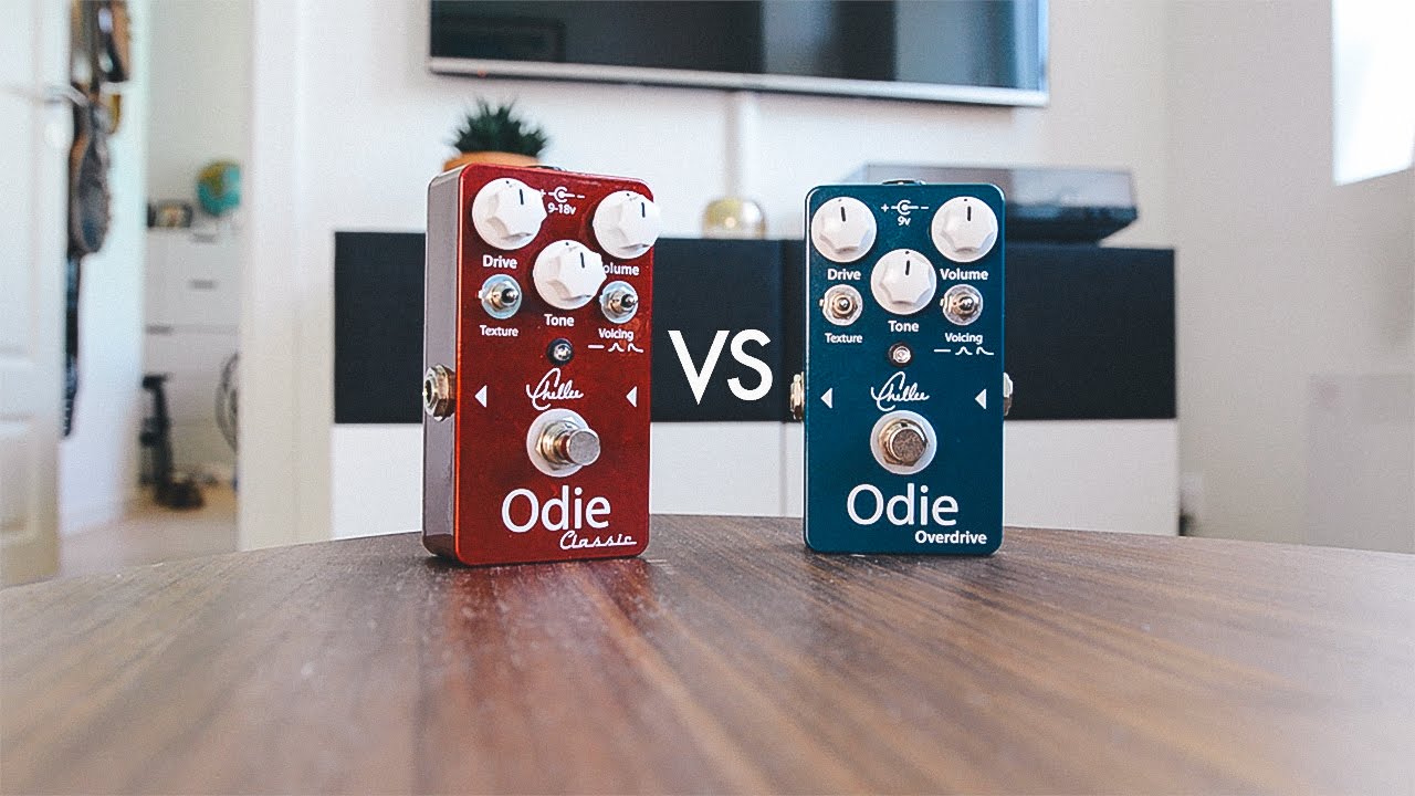 Chellee Guitars Odie Classic VS Odie Overdrive (comparison) - YouTube
