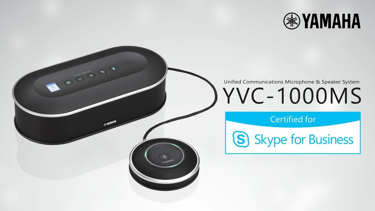 Yamaha YVC-1000MS - Bringing Skype for Business meetings to life