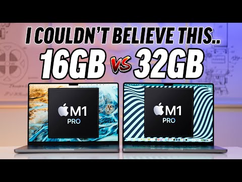 16GB vs 32GB RAM M1 Pro MacBook - Multitasking RAM TEST! - YouTube