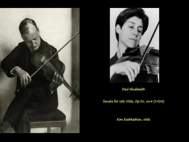 Gérard Caussé : Hindemith Viola Sonata op 25 n°1 - YouTube