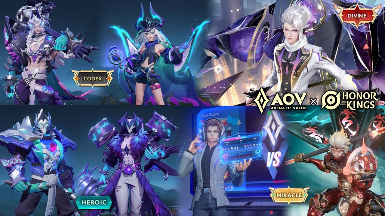 AOV New Skin Nakroth, Wukong, Aleister, Bijan, Iggy, Arduin