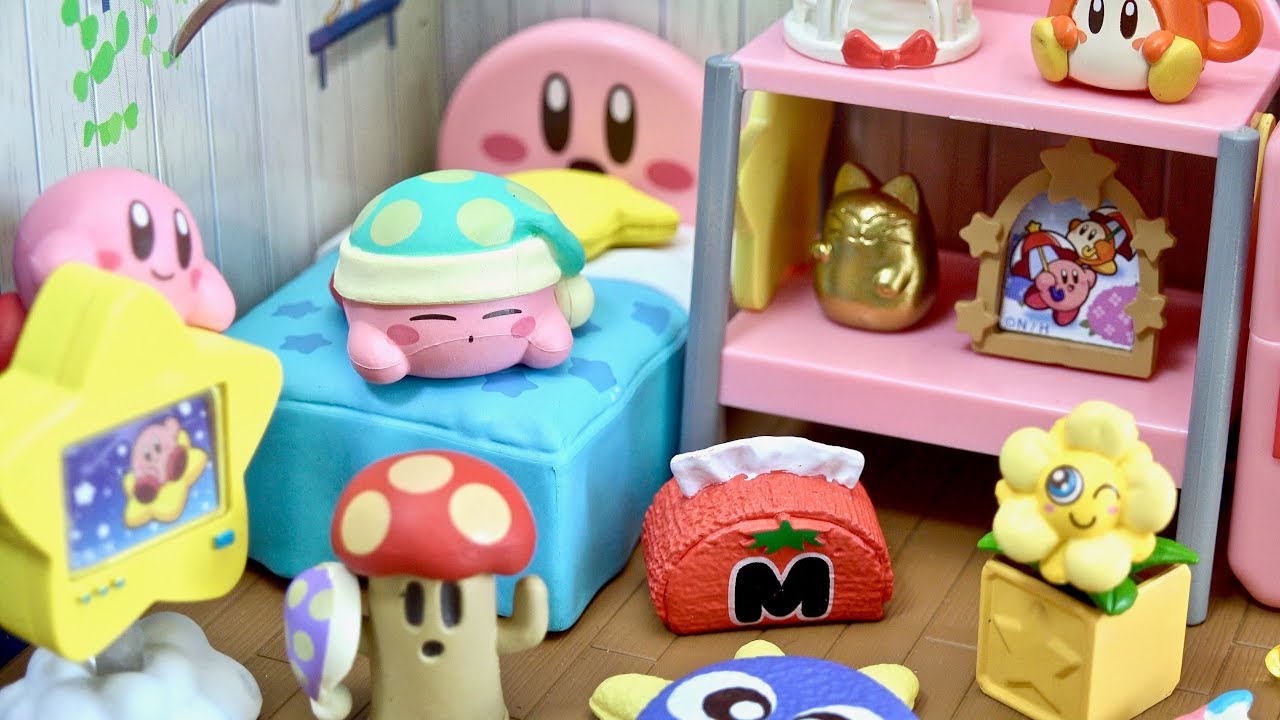 Re-Ment Kirby Happy Room - YouTube