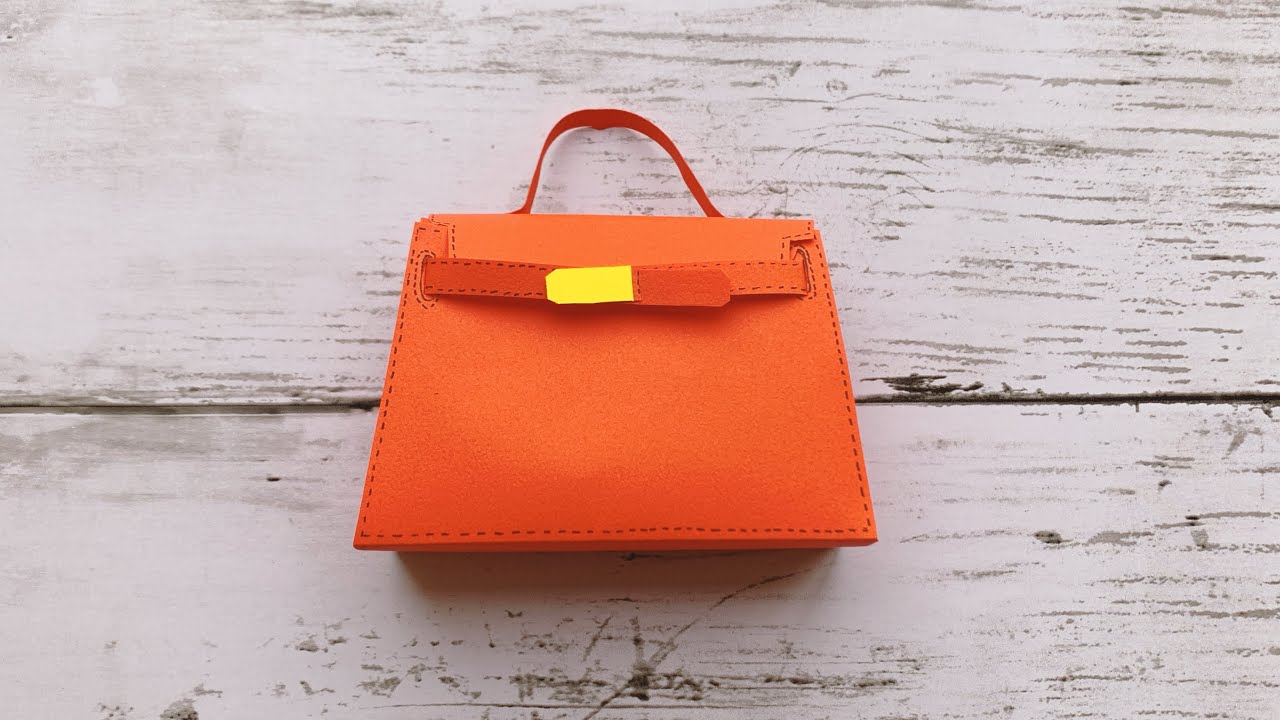 Paper handbag - YouTube