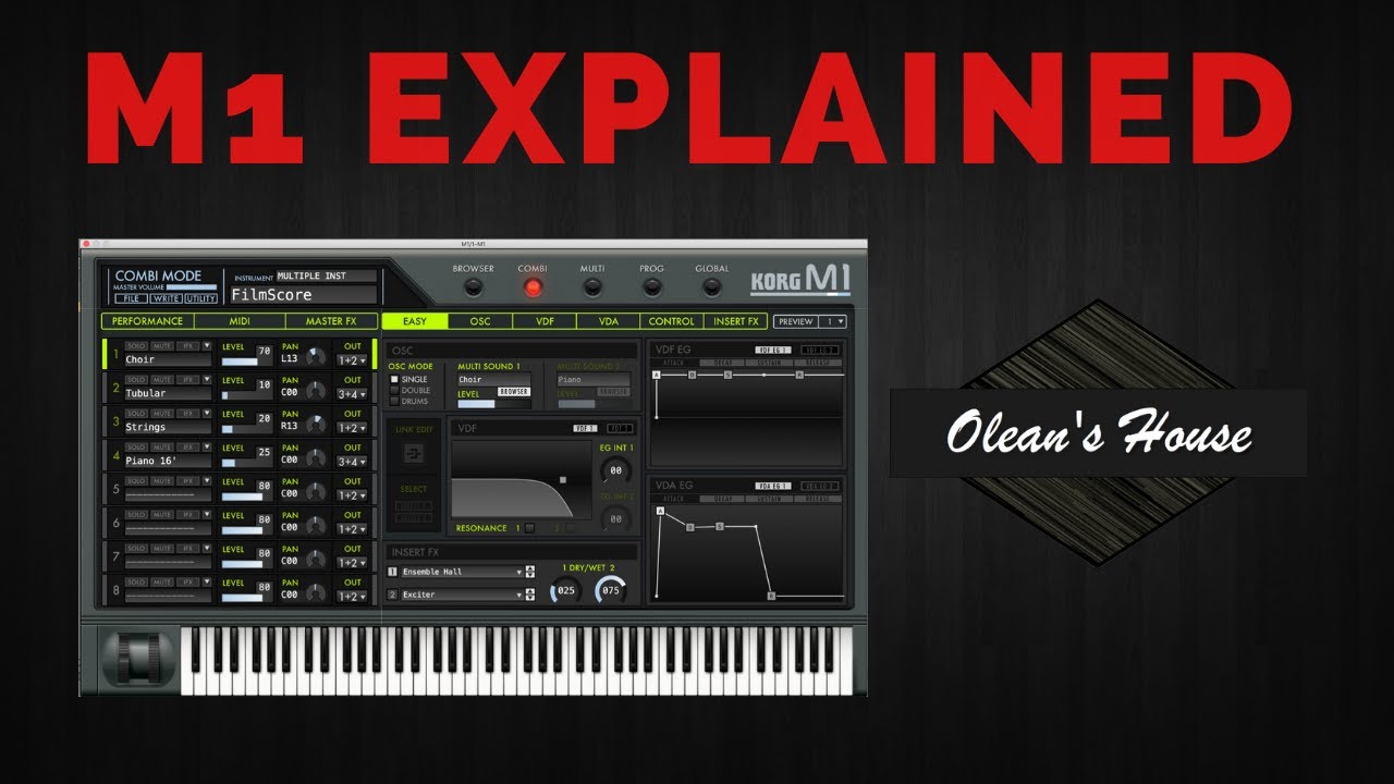 KORG「M1」90年代の音楽シーンを支えた名機がプラグイン化！初心者でも