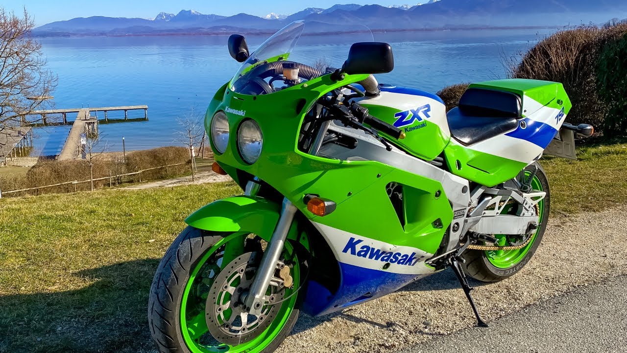 Kawasaki ZXR 750 H1 1989 Sebring Walkaround & Sound [4k] - YouTube