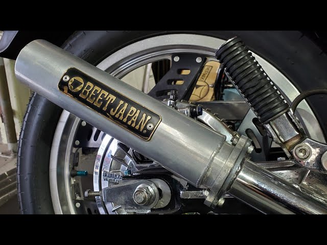 CBX400F マフラーサウンド BEET木山special - YouTube