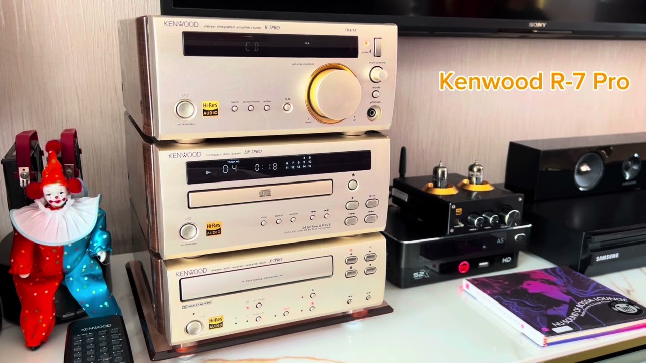 Kenwood R-7Pro - YouTube