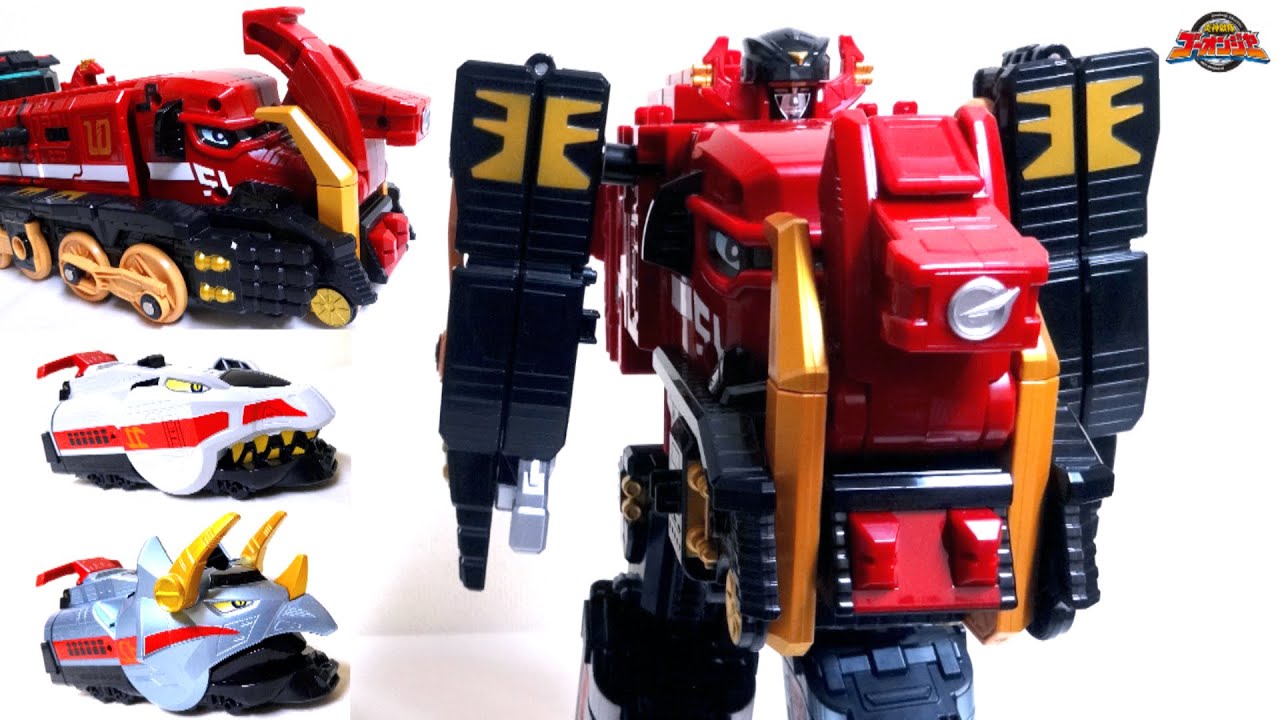 Go-onger DX Engine Gattai Kyoretsu-O wotafa's review - YouTube