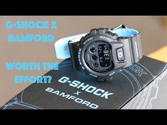 G-Shock X Bamford DW-6900BWD: Unlike the Moonswatch, people had a