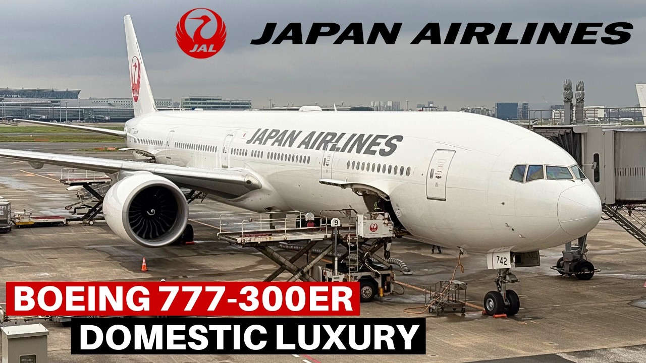 JAPAN AIRLINES BOEING 777-300ER (Economy) | Tokyo Haneda - Sapporo
