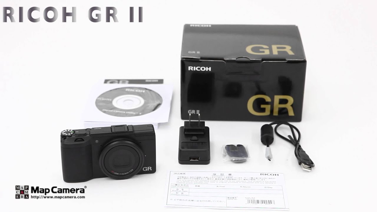 RICOH GRII 開封の儀 - YouTube